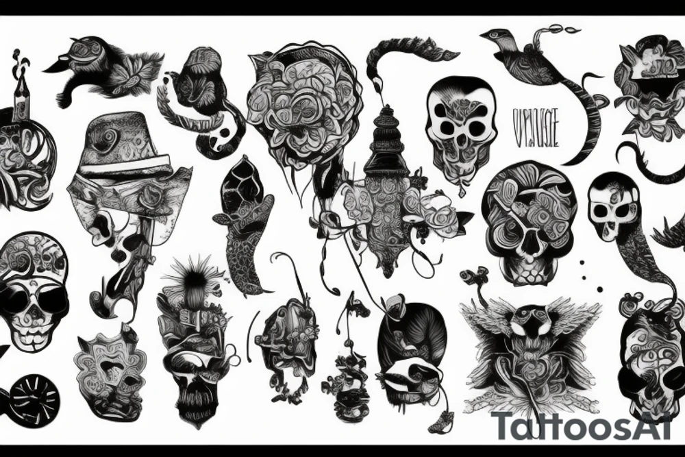 village tattoo idea