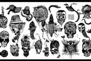 village tattoo idea