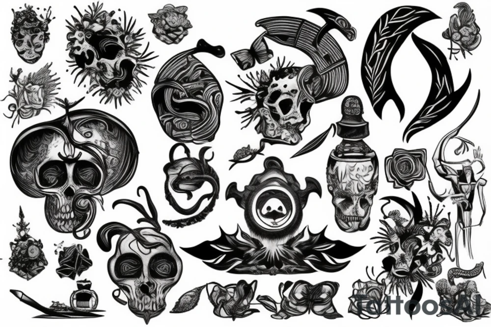 village tattoo idea