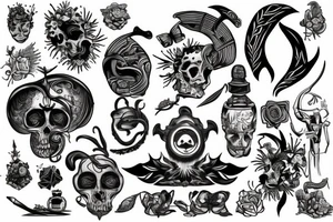 village tattoo idea