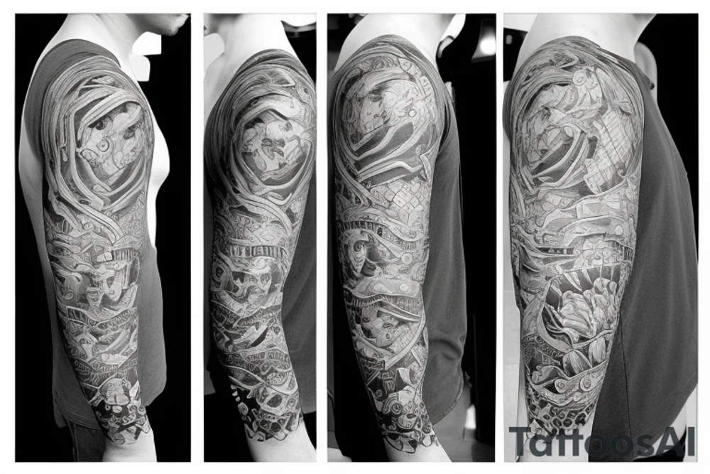village town tattoo idea