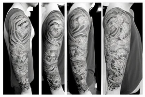 village town tattoo idea