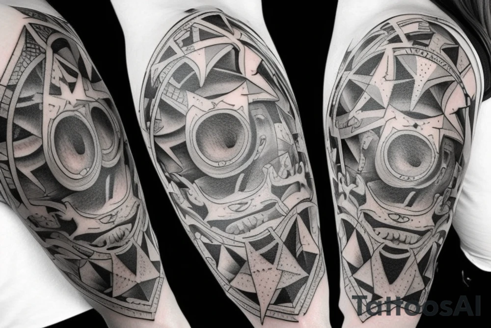 stars tattoo idea