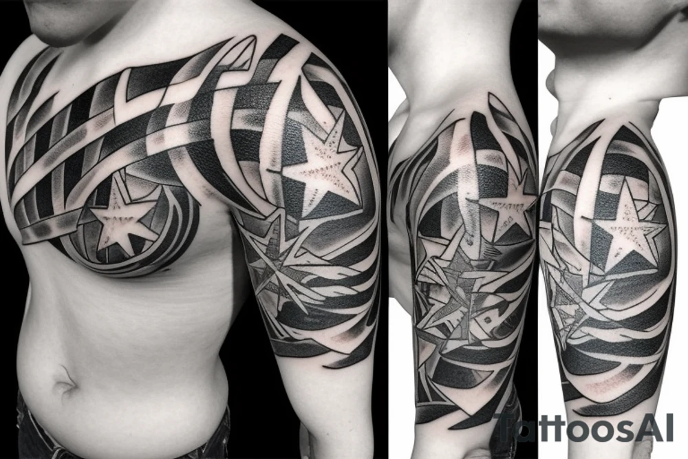 stars tattoo idea