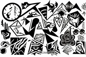 Depression and overcoming it tattoo idea