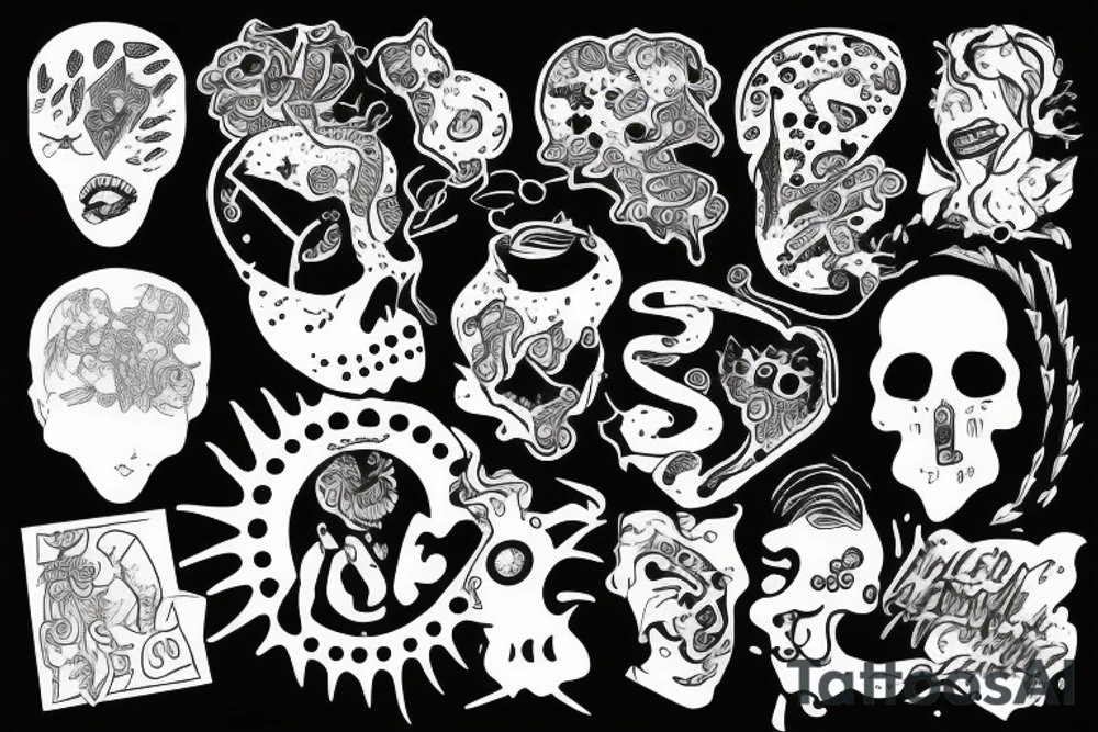 Depression and overcoming it tattoo idea