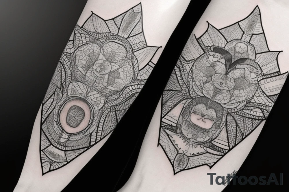 Чорний кіт tattoo idea