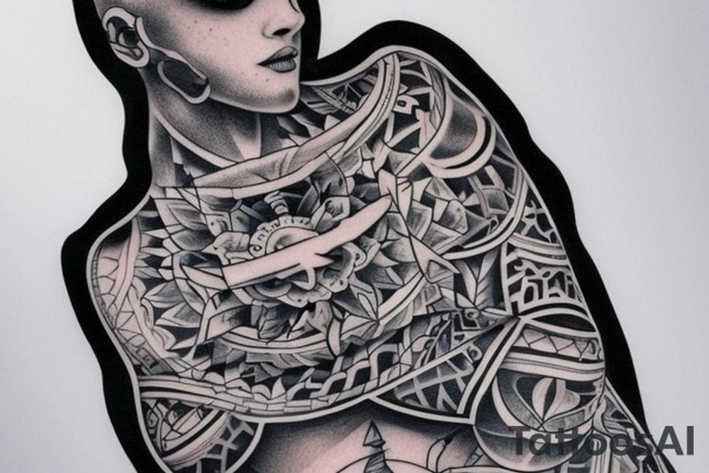 Чорний кіт tattoo idea