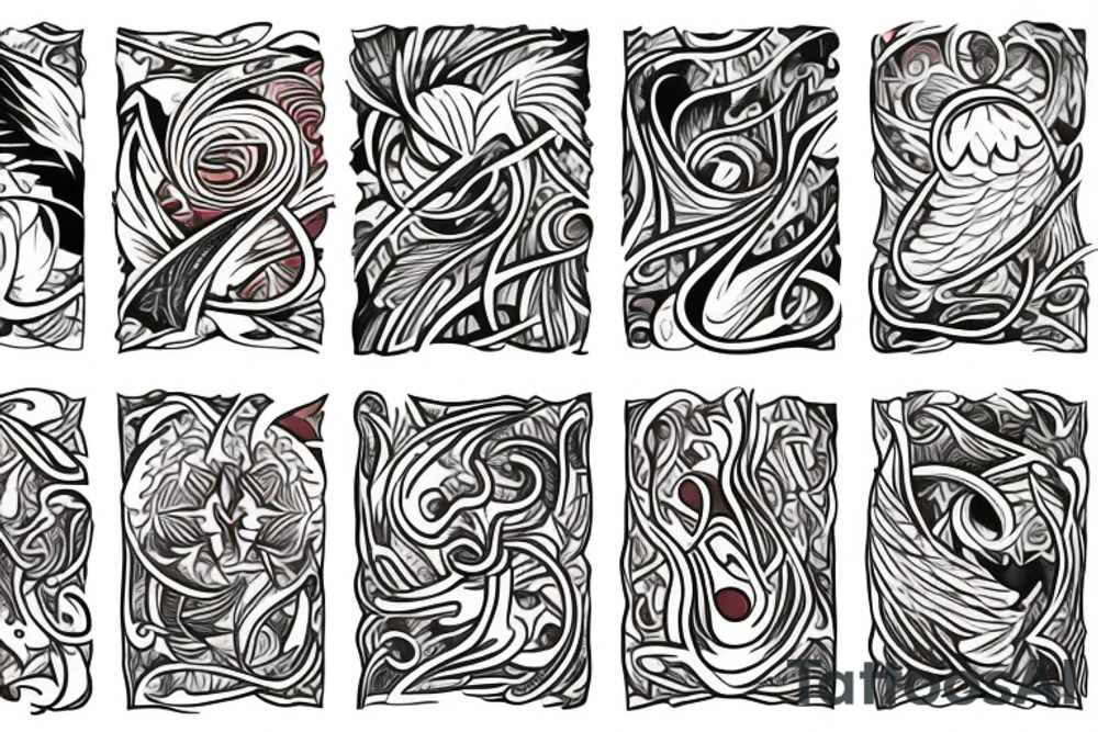 Phoenix tattoo idea