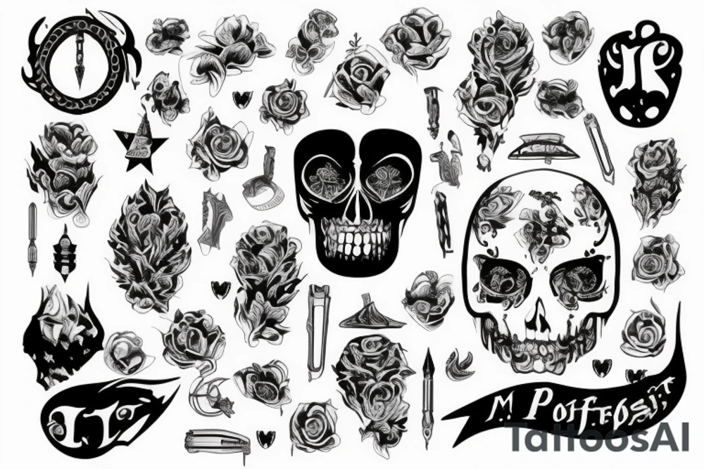 Чорний кіт у футболці Реал Мадрид tattoo idea