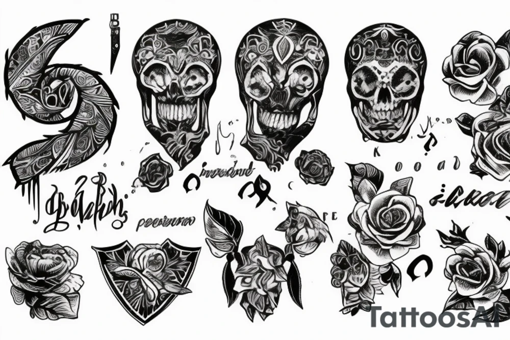 Гівно в ковбойській шляпі tattoo idea