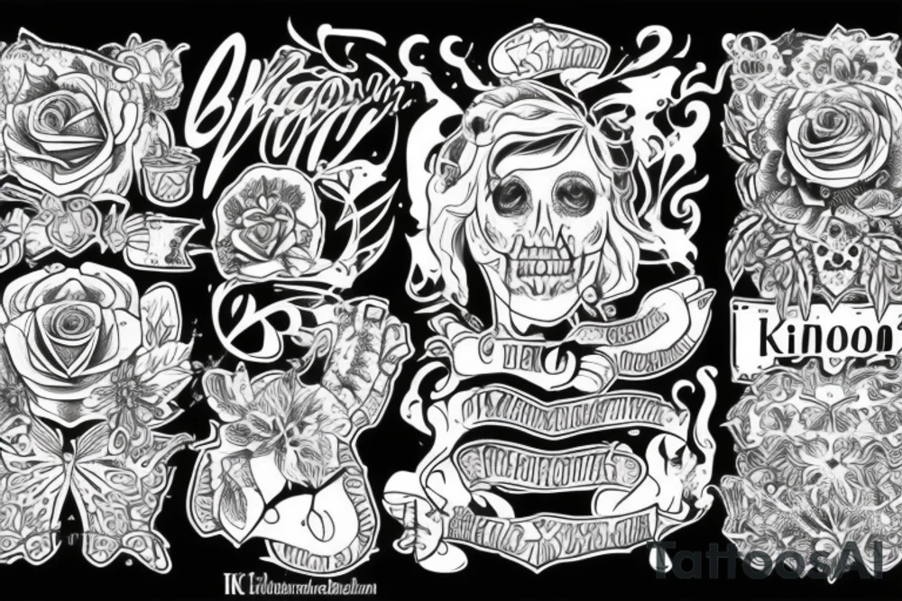 Гівно в ковбойській шляпі tattoo idea