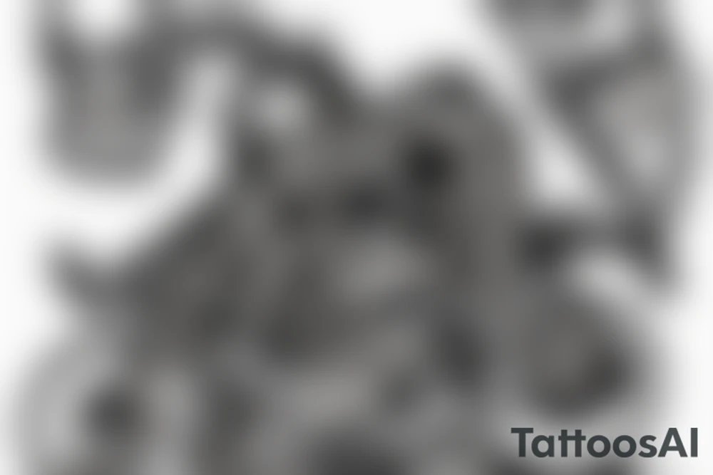 grim reaper on motorcycle tattoo idea