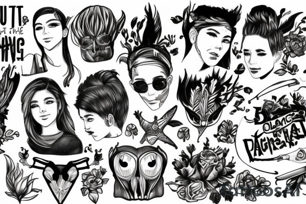 Against the current tattoo idea