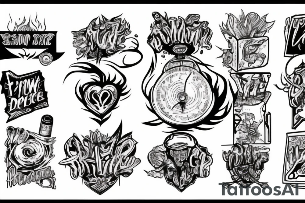 Burn it down tattoo idea