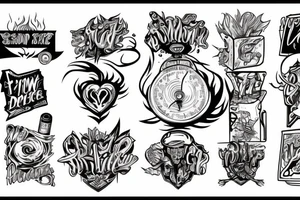 Burn it down tattoo idea