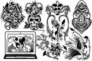 Being depressed and procrastinating all the time tattoo idea