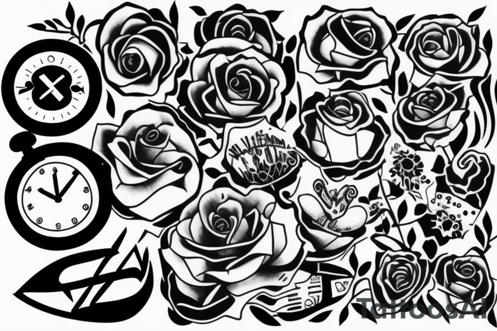 Being depressed and procrastinating all the time tattoo idea