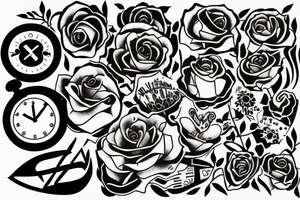 Being depressed and procrastinating all the time tattoo idea