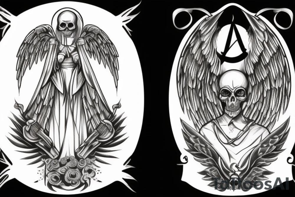 ANGEL OF DEATH tattoo idea