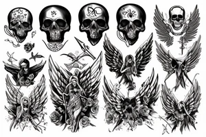 ANGEL OF DEATH tattoo idea