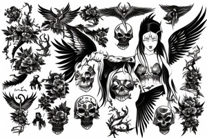 ANGEL OF DEATH tattoo idea