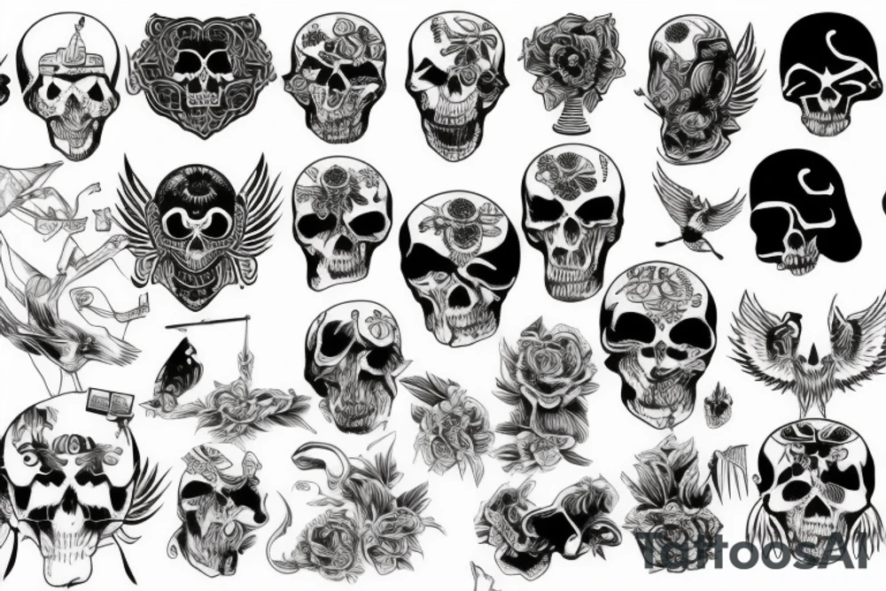 ANGEL OF DEATH tattoo idea