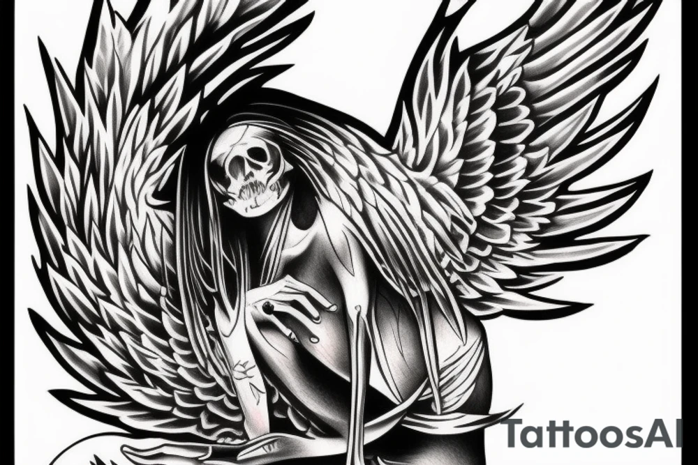 ANGEL OF DEATH tattoo idea