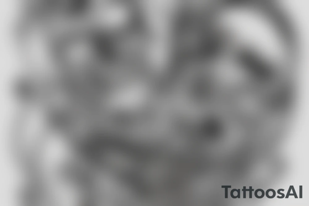 Hourglass represents life, and a skull in the bottom of the hourglass being covered in sand. tattoo idea