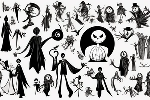 Minimalist
Connected between themes
Social worker
Harry Potter
Nightmare before christmas
Male Disney tattoo idea