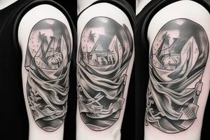 sleeve
harry potter tattoo idea