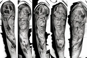 sleeve
harry potter tattoo idea