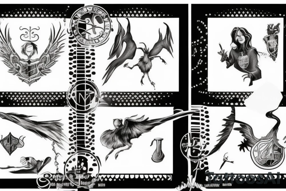 harry potter tattoo idea