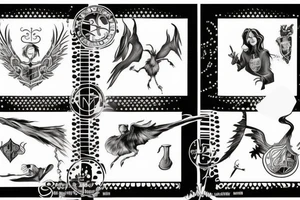 harry potter tattoo idea