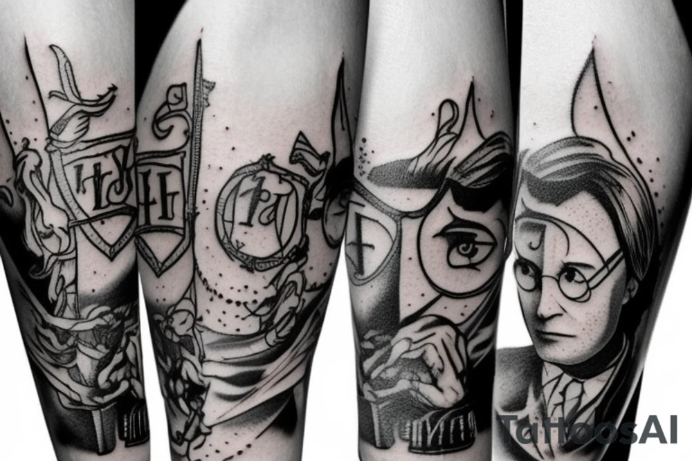 harry potter tattoo idea