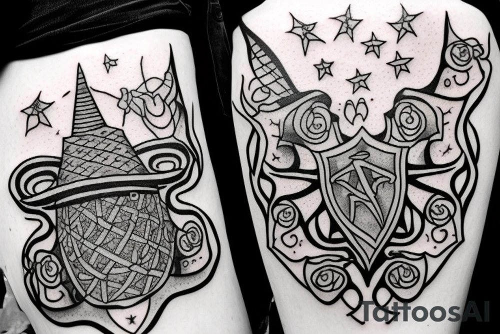 harry potter tattoo idea