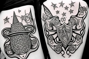 harry potter tattoo idea