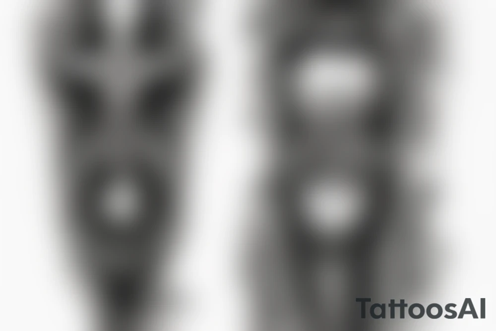 Grim Reaper hourglass tattoo idea