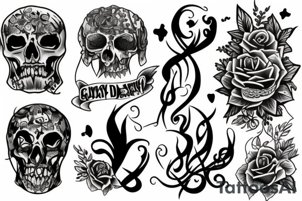 Empty Grave tattoo idea