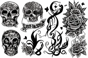 Empty Grave tattoo idea