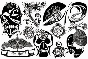 a man teaching tattoo idea