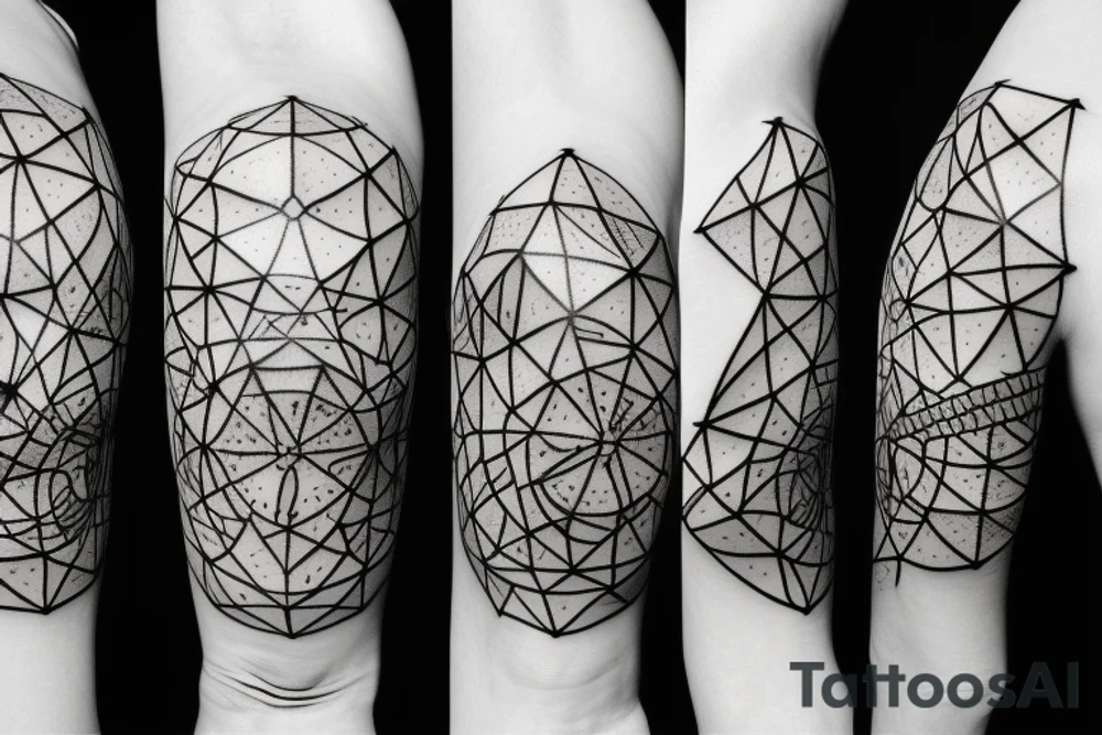 constellation orian tattoo idea