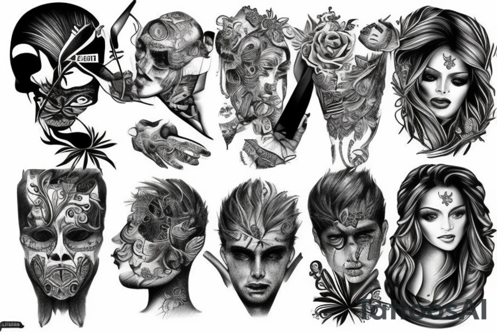 Male mir ein bild tattoo idea