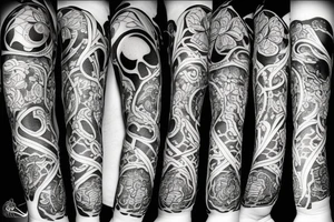 shadow creature tattoo idea