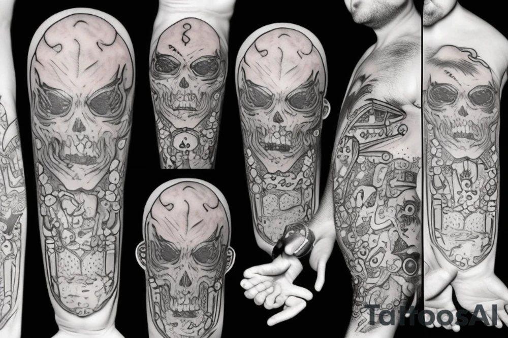 Ghost tattoo idea