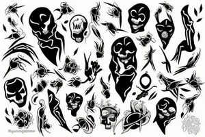 Ghost tattoo idea