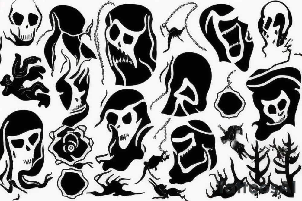 Ghost tattoo idea
