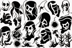 Ghost tattoo idea