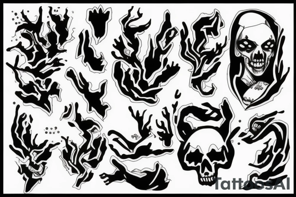 Ghost tattoo idea