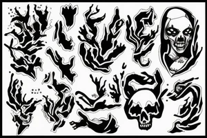 Ghost tattoo idea